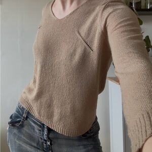 Lumineux Vintage Y2K Sheer Knit Sweater - XS